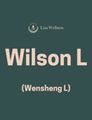 Wensheng(Wilson) L