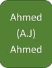 Ahmed (A.J.) Ahmed