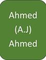 Ahmed (A.J.) Ahmed